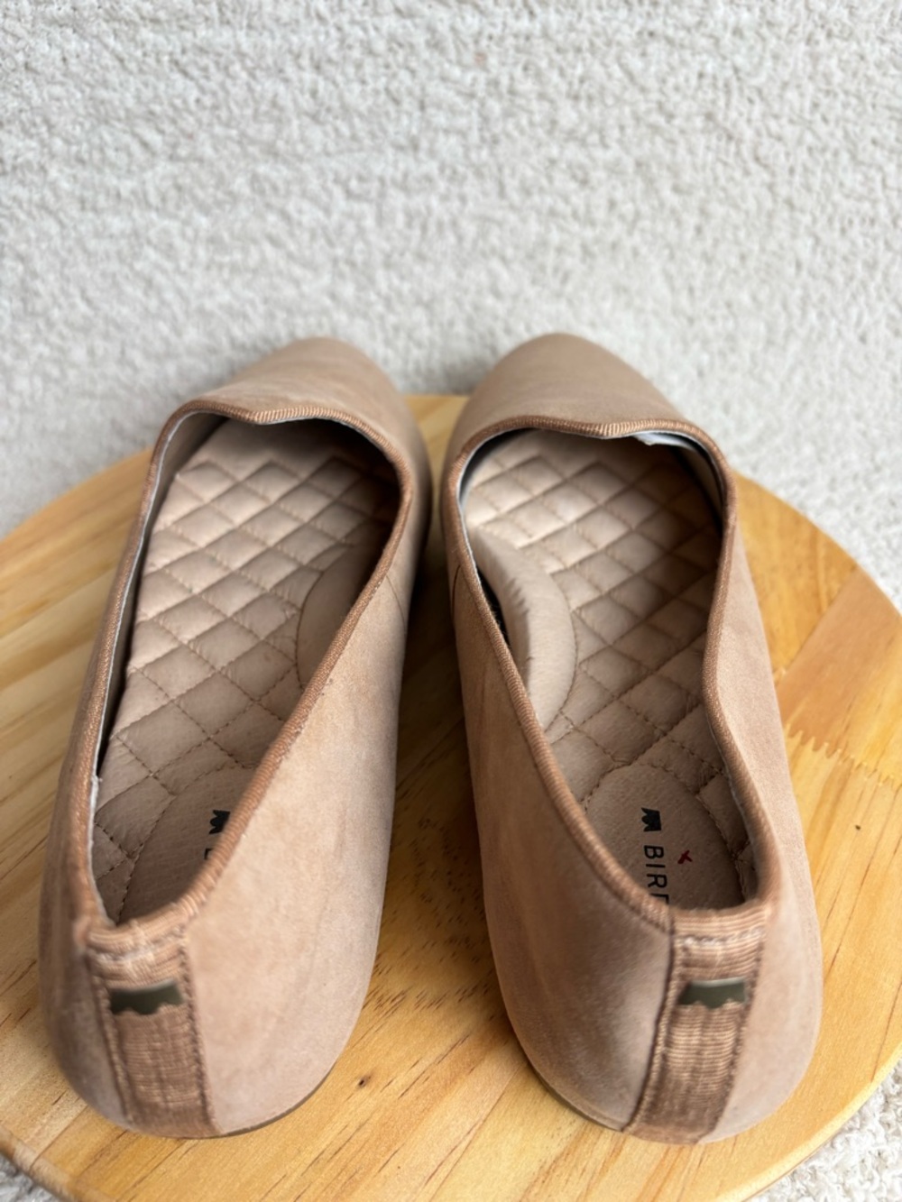 Birdies Shoes Womens 9 Tan The Heron Slip On Leather Pointed Casual Comfort Flat - Picture 9 of 11